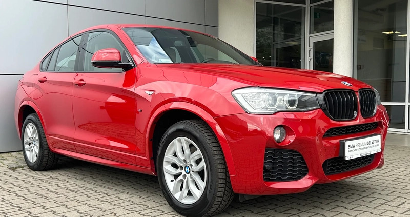 BMW X4 cena 126999 przebieg: 129999, rok produkcji 2017 z Głogówek małe 631